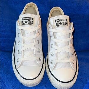 Converse All Star White Lace-Up Sneakers
